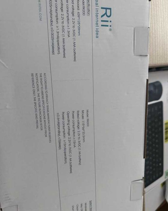 Zestaw klawiatura + mysz RII RM200 – gamingowy komplet