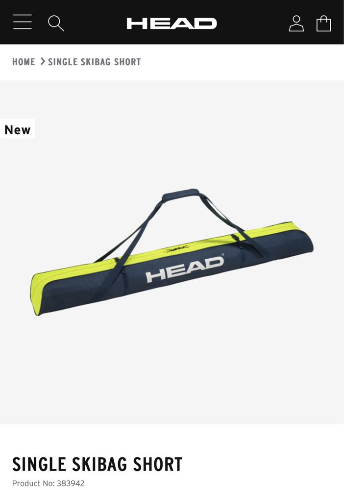 Saco para skis head (novos)