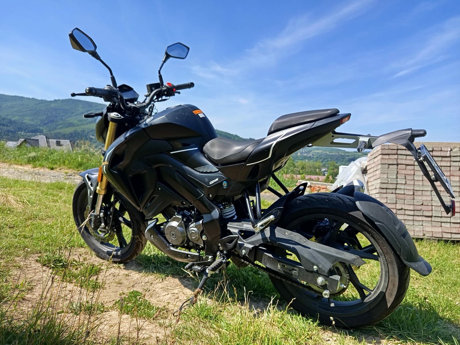 Keeway rkf 125 abs naked jak nowy, nie cbr, gsx, ninja, cb, vstrom, dl