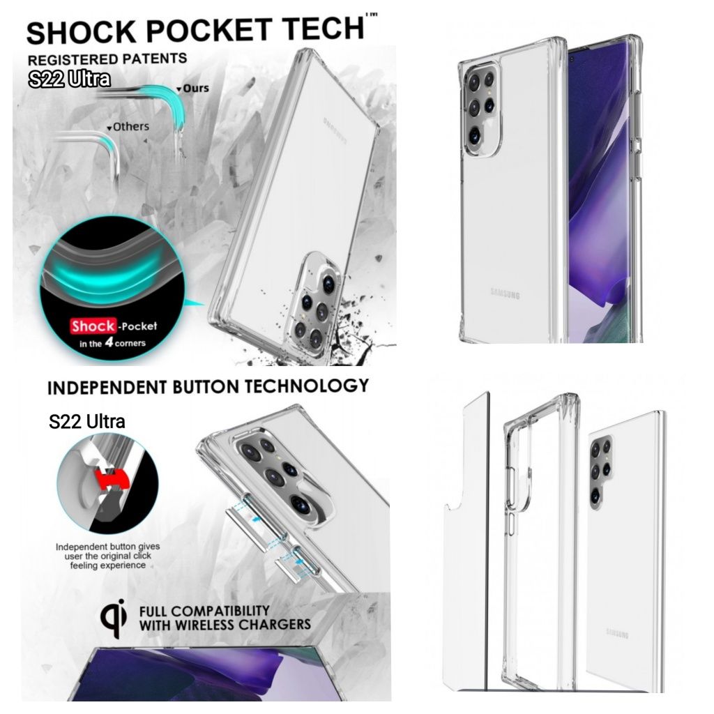 Capa Anti-Xock Samsung A03/ S21 / A35 5G / A53 5G / A13 5G / A23 / A13