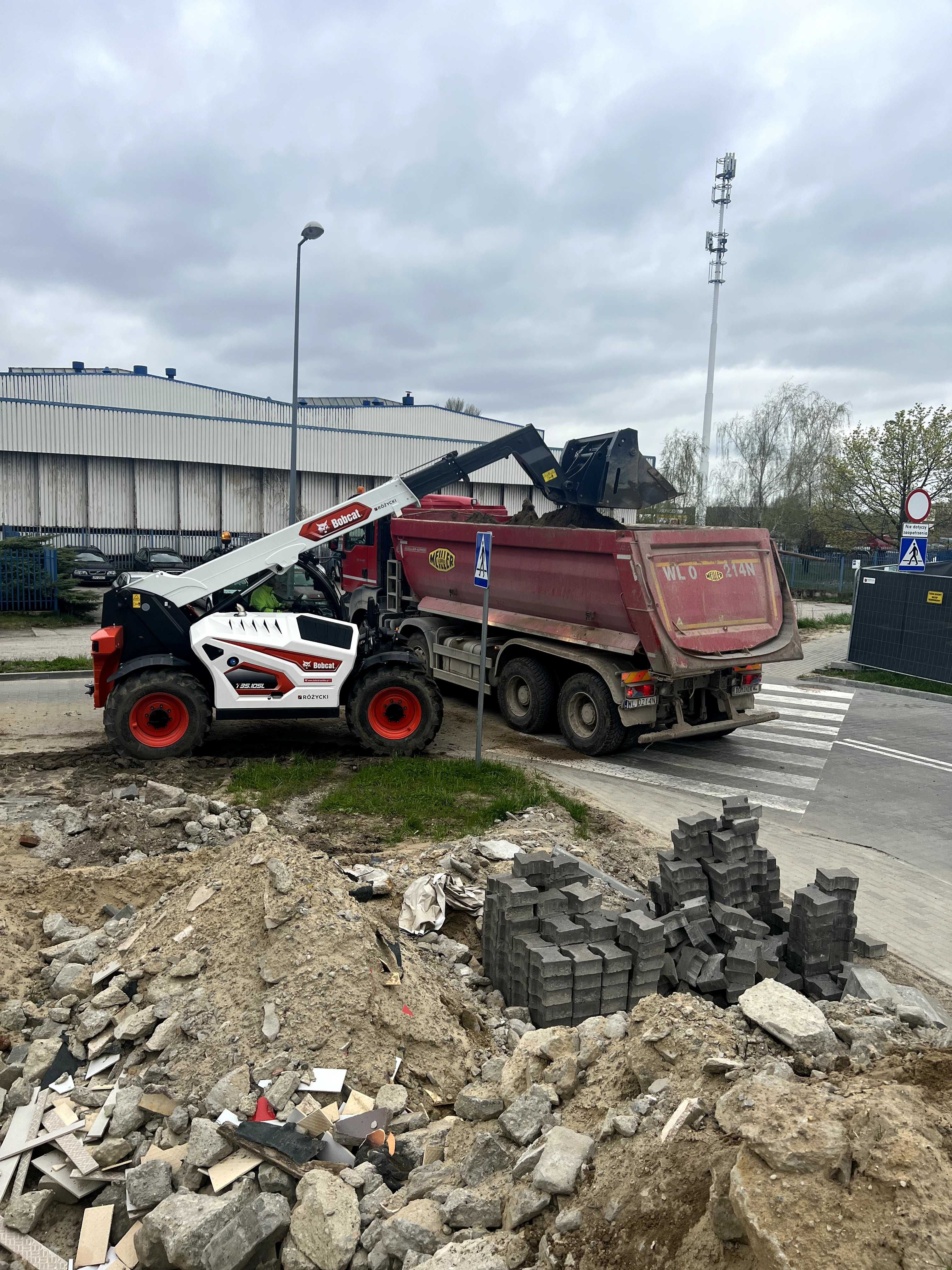 Roboty Ziemne Wyburzenia Usługi Koparką Transport