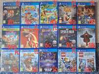 Gry PS4 i PS5 dla dzieci Minecraft Lego Crash