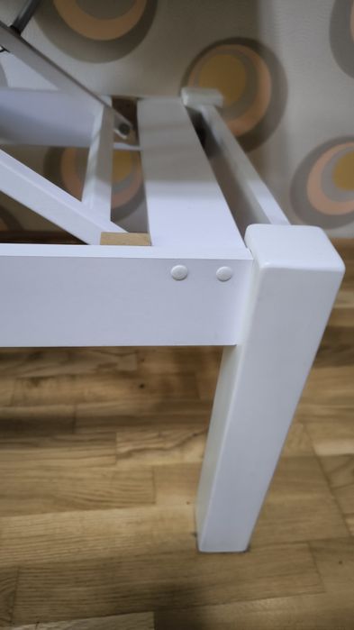 Знижка! Стіл трансформер білий журнальний та обідній