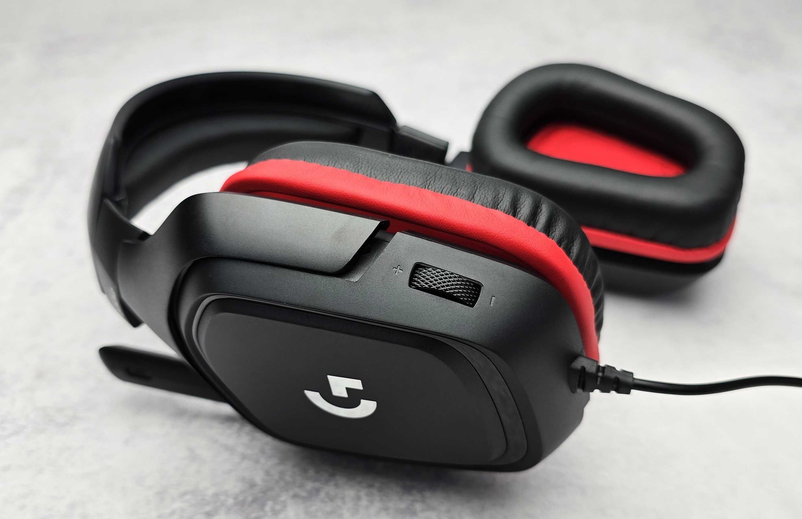 Гарнітура ігрова Logitech G332 (981-000757) Black/Red NEW