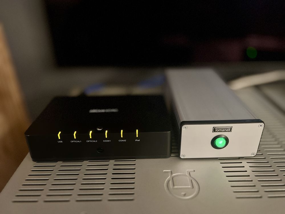 Arcam irDAC przetwornik analogowo cyfrowy DAC + zasilacz Tomanek