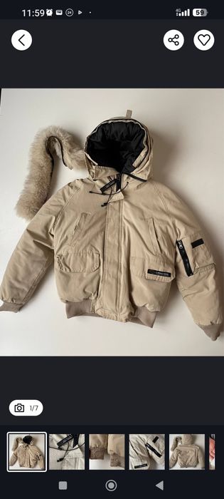 Аляска куртка Canada goose