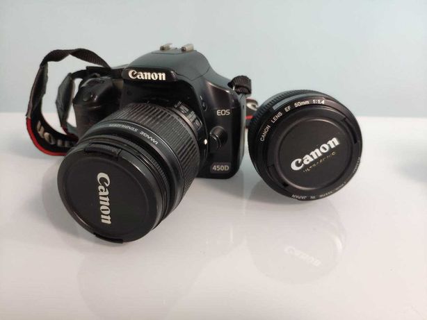 Фотоапарат Canon 450D и Обьектив Canon 50 mm f1.4