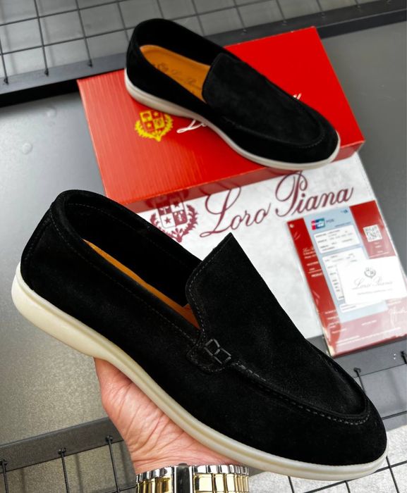 Лофери Loro Piana чоловічі замшеві лофери лоро піана чоловічі замшеві