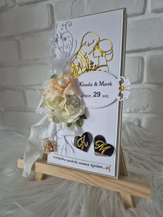 Kartka na ślub, ślubna, Pamiątka Ślubu