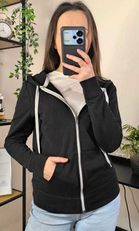 Bluza czarna damska F&F rozmiar S