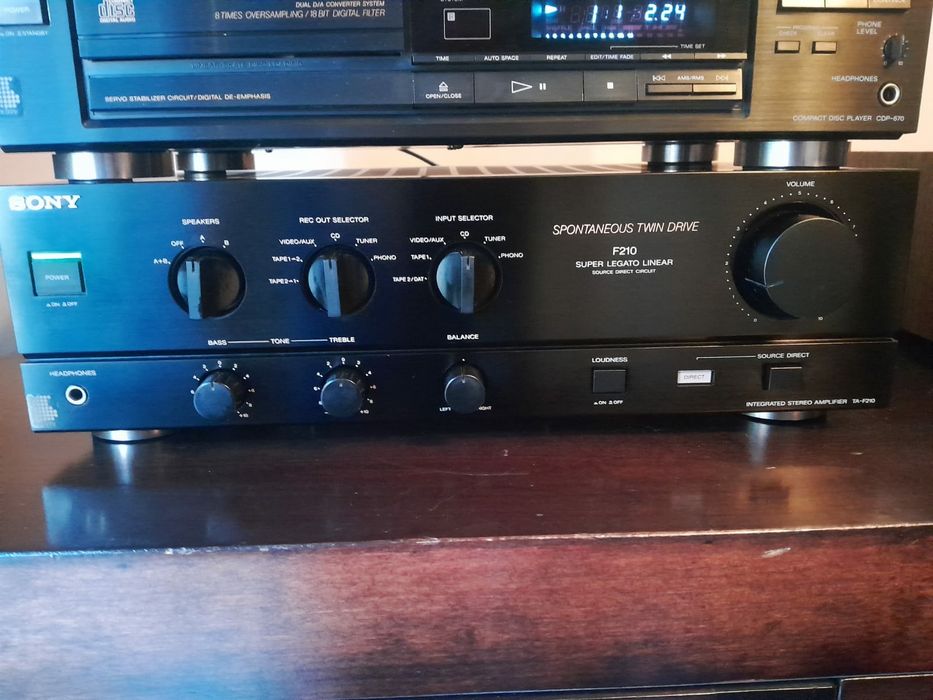 Amplificador Sony TA F210