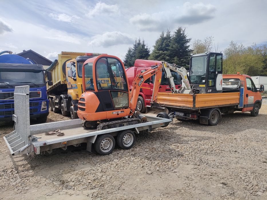 *wynajem*uslugi*minikoparka*miniladowarka*wozidlo*rębak*Zagęszczarki*