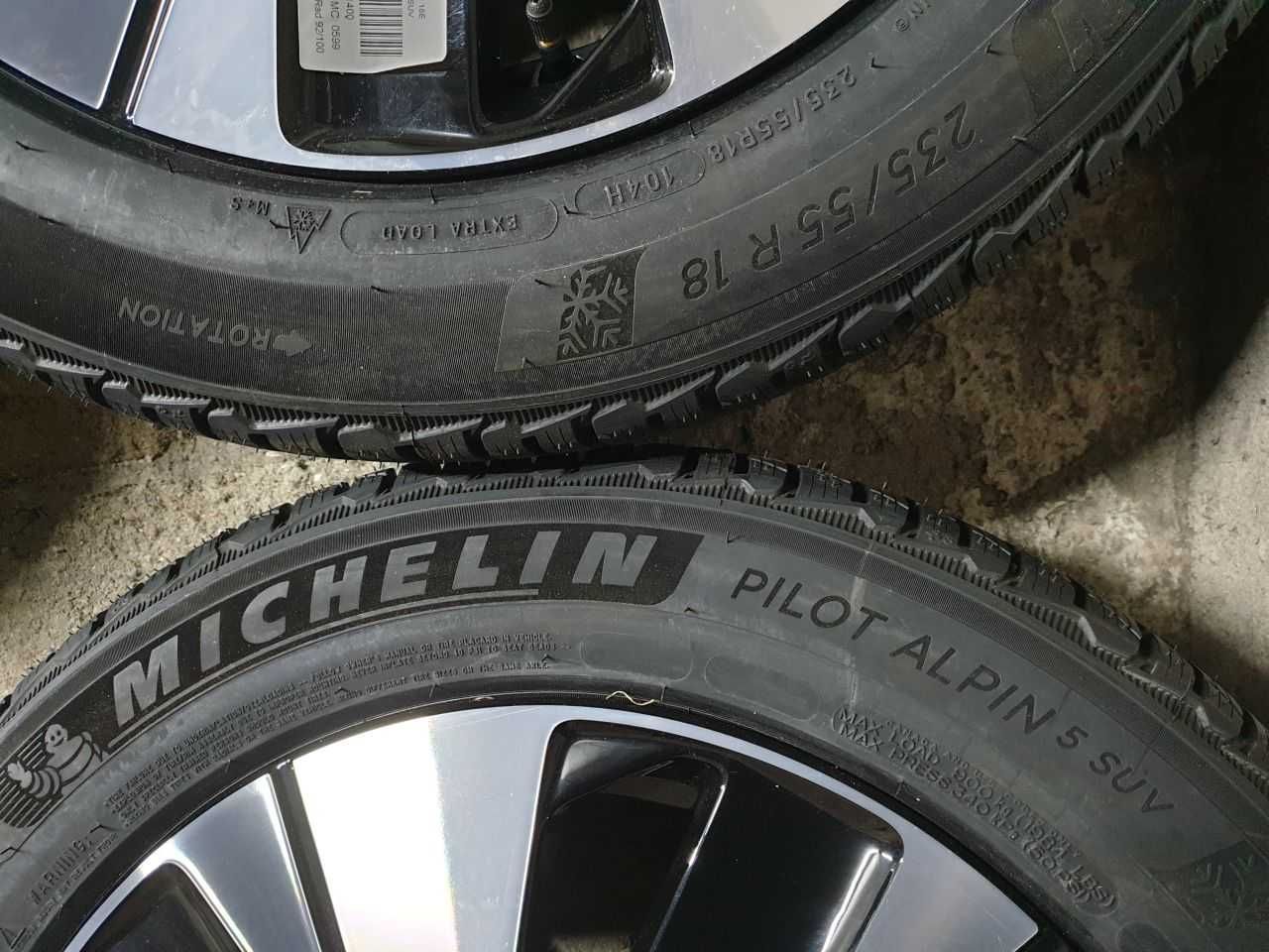Cztery Nowe Opony zimowe 235/55R18 8,8mm Michelin Pilot Alpin 5 SUV