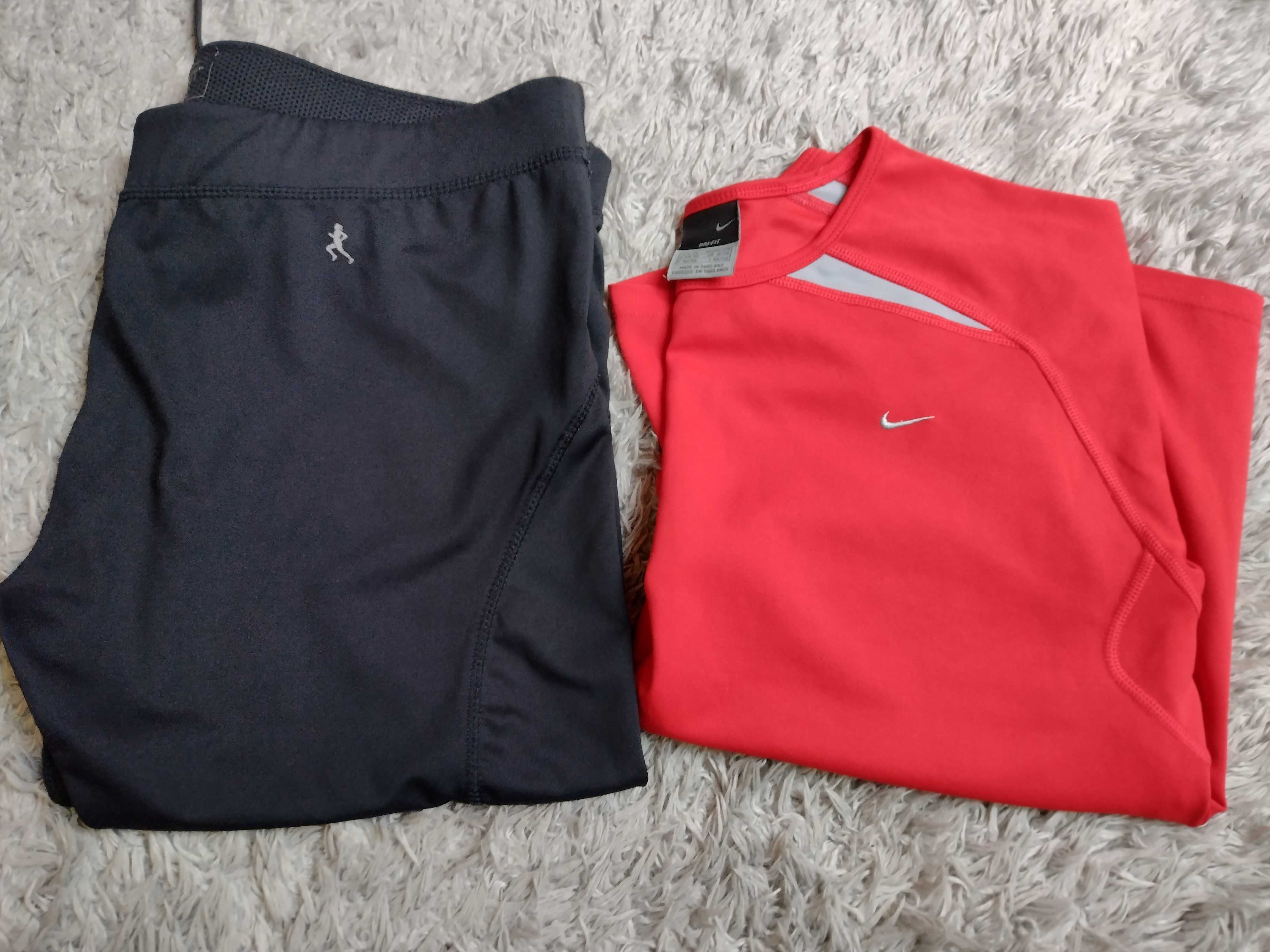 dla aktywnej: koszulka Nike, spodenki Workout 42/44