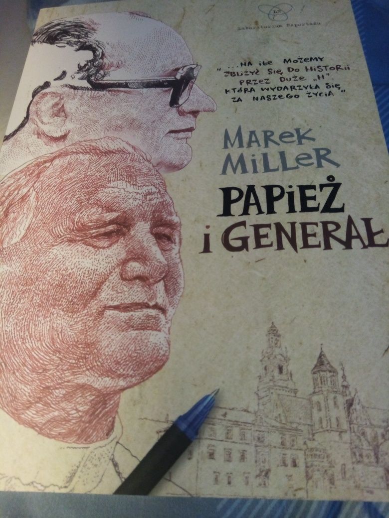 Książka " Papież i Generał " M Miller