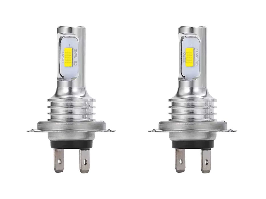 Lâmpada de LED H7 DC 12-24V 55W 6000K 8000LM