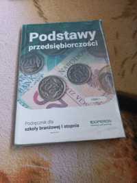 Książka do klasy 1 szkoły branżowej  podstawy przedsiębiorczościi