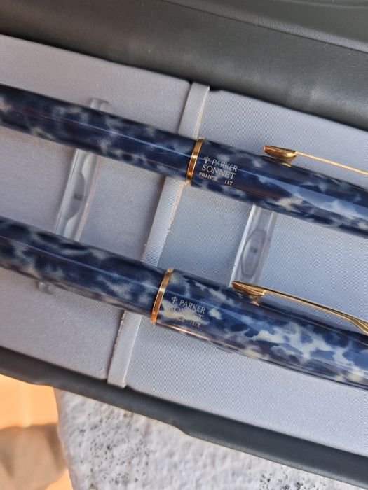 Canetas Parker Sonnet aparo de ouro