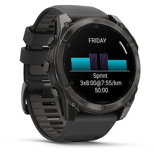 Garmin Fenix 8 51mm AMOLED Sapphire Carbon Gray DLC Titanium w.