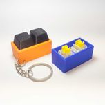 Brelok Fidget z Klawiszami Mechanicznymi – Podwójny - Druk 3D