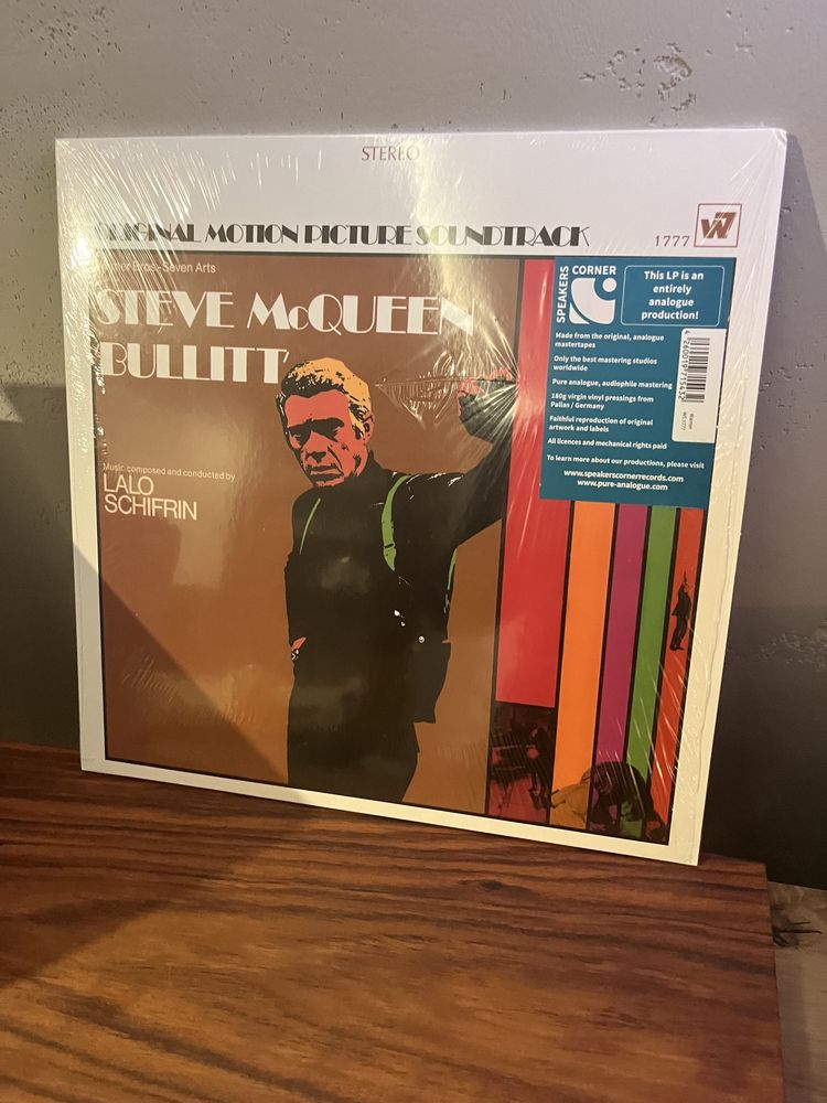 LP Muzyka filmowa Vinyl "Bullitt" Lalo Schifrin  - jak nowy.