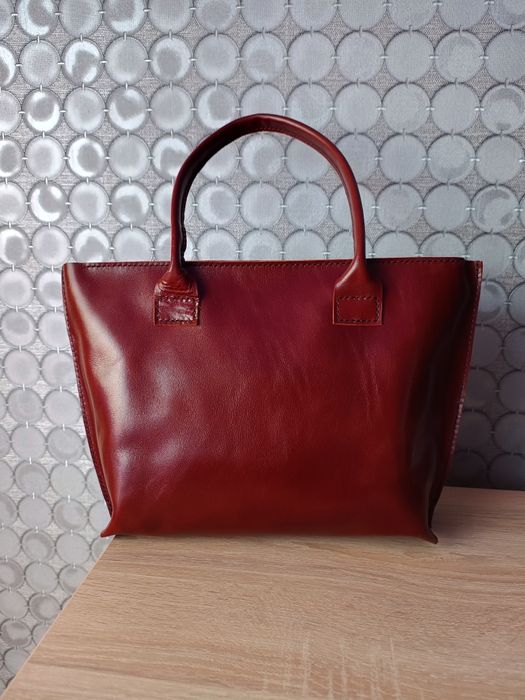 Жіноча сумка з натуральної шкіри ручна робота