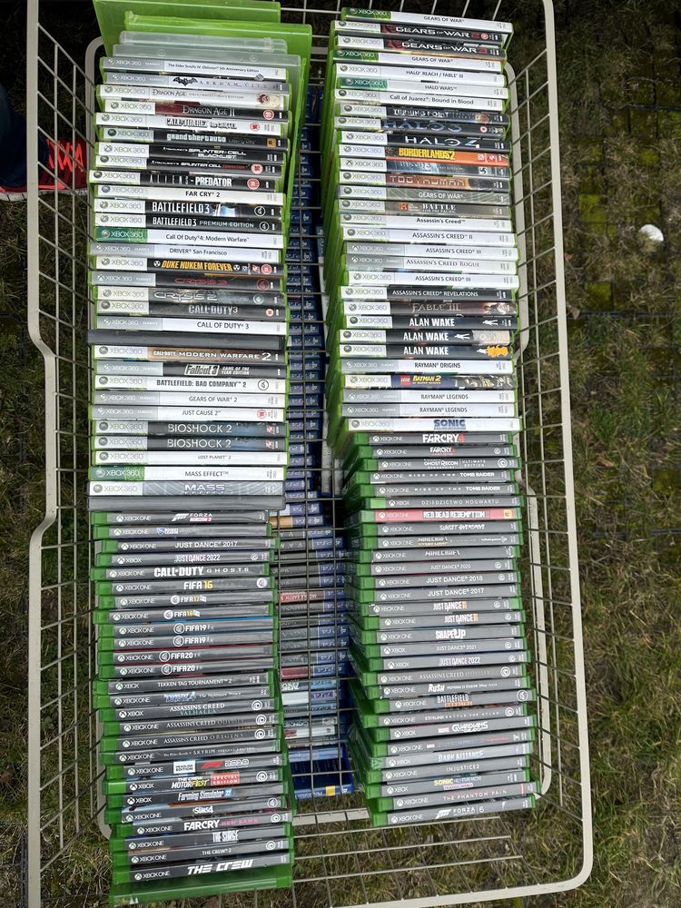 Gry Xbox360 one S X Series kinect lego rayman minecraft just dance F1