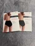 Bezszwowe majtki damskie z wysokim stanem Midi Briefs