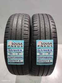 2 pneus semi novos 165-60r15 continental - oferta dos portes