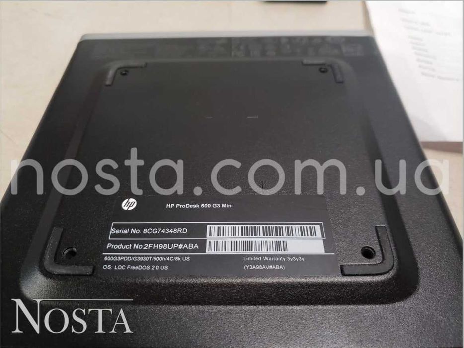 Комп'ютери HP ProDesk 600 G3 Mini i3-71х/8GB/SSD128)з Європи • ОПТ