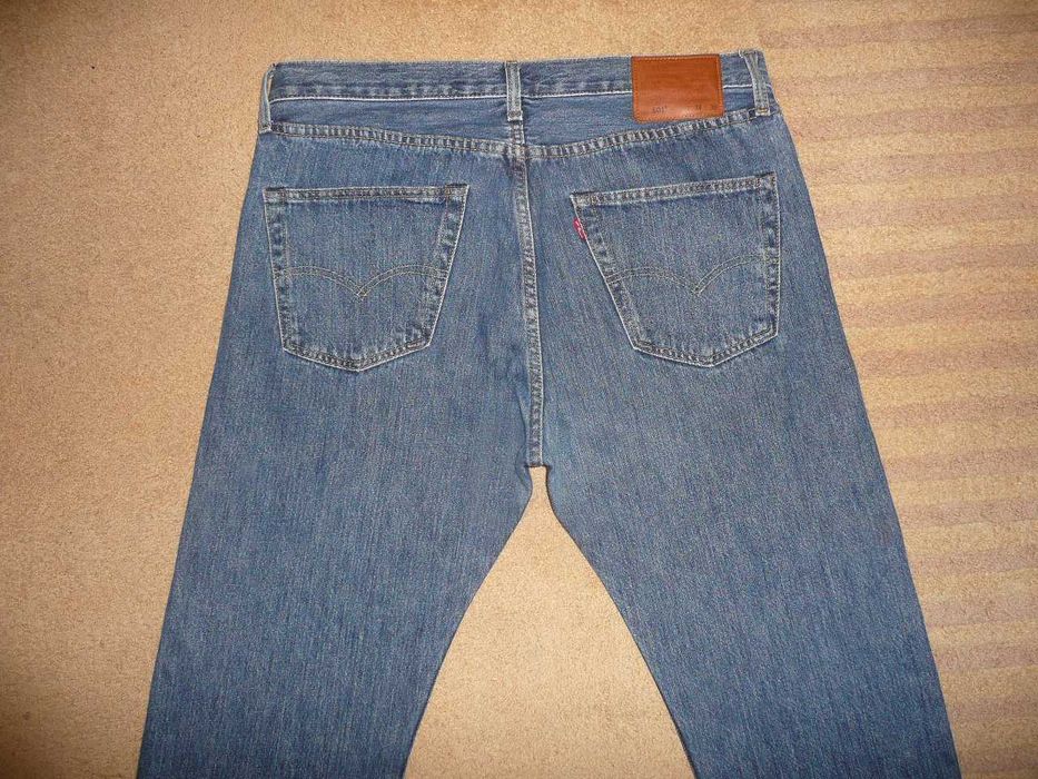 Spodnie dżinsy LEVIS 501 W34/L30=46/104cm PREMIUM