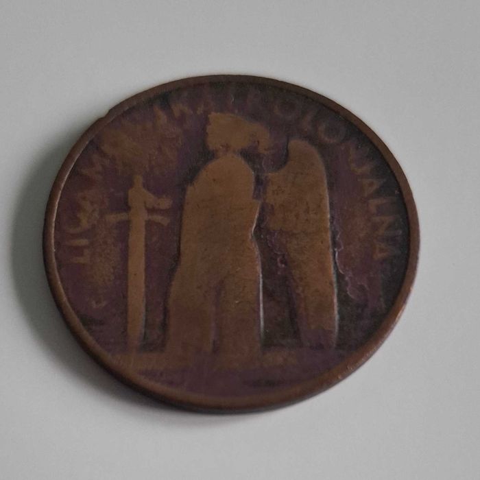 Moneta medal Liga Morska i Kolonialna