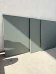 Fronty zielone mat IKEA BESTA