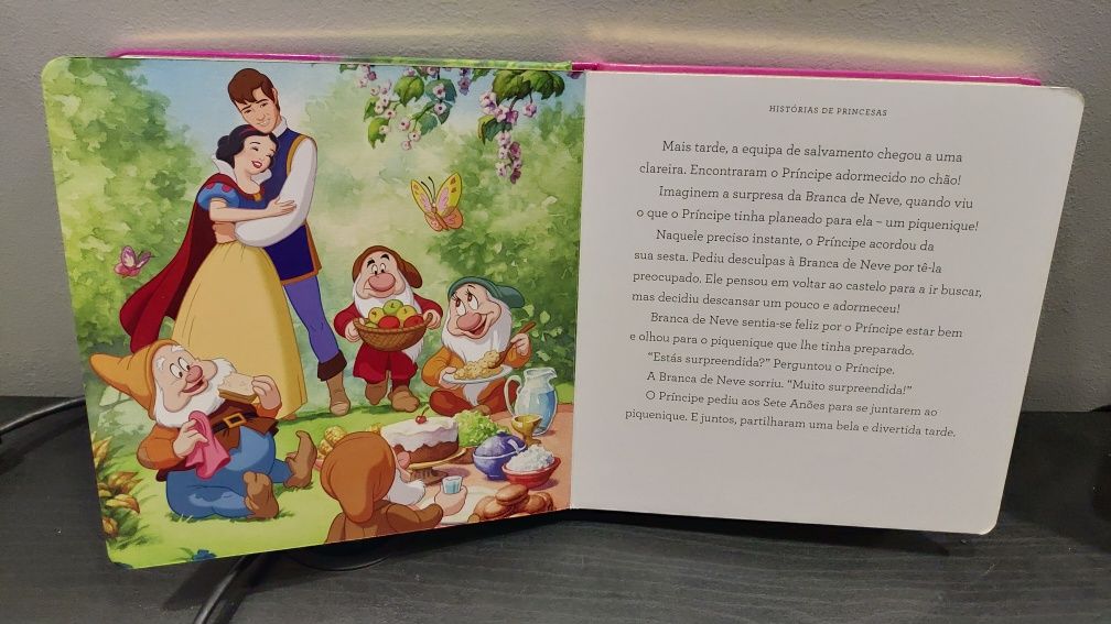 Livro Histórias de Princesas da Disney