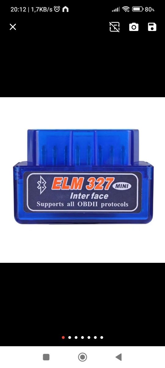 Obd ELM 327, v2.1 Bluetooth