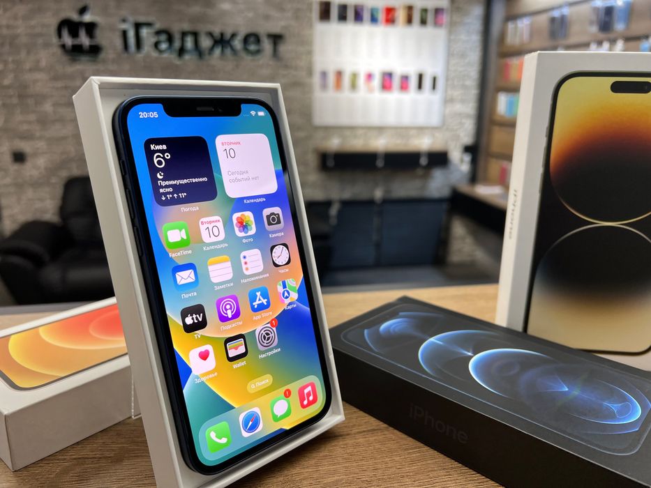 iPhone 12 mini 128GB (Blue) Neverlock. Кредит. Гарантія