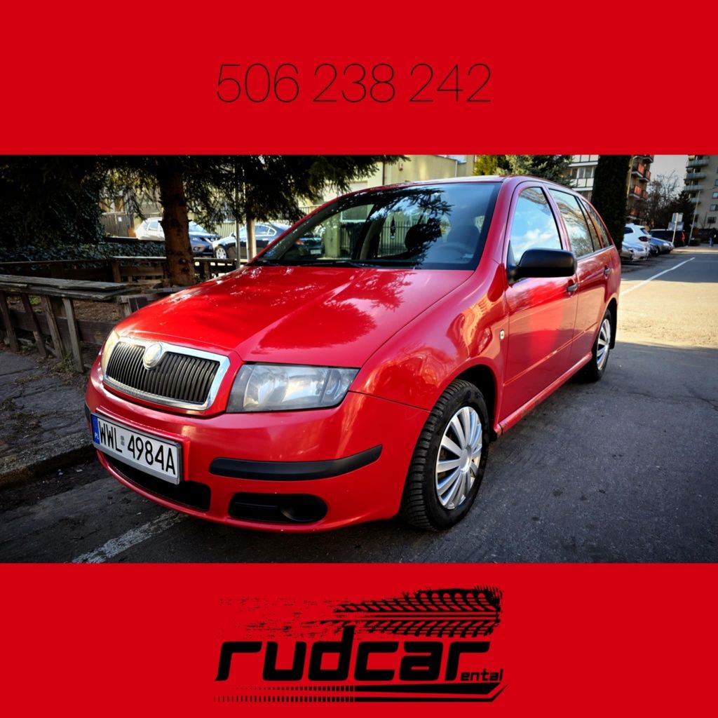 Wynajem auta / Skoda Fabia 1.4 MPI / Podstawienie