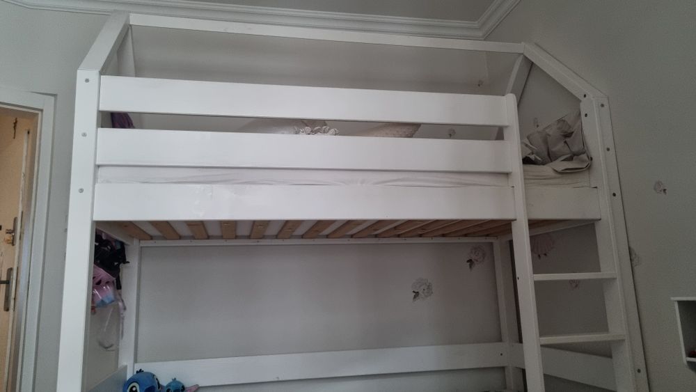 Łóżko Domek piętrowe potrójne 90x 200