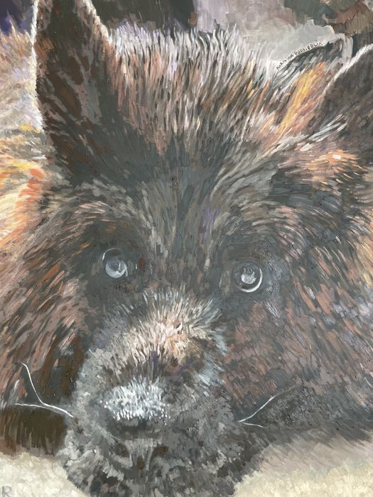 Obraz olejny na płótnie namalowany ze zdjęcia