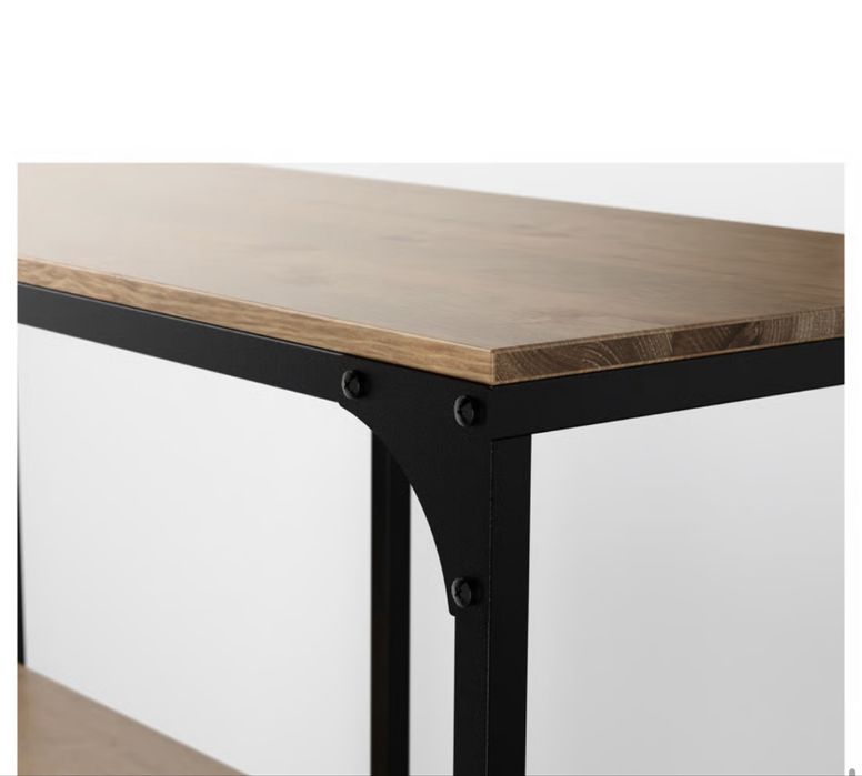FJÄLLBO Regał, czarny, 100x136 cm