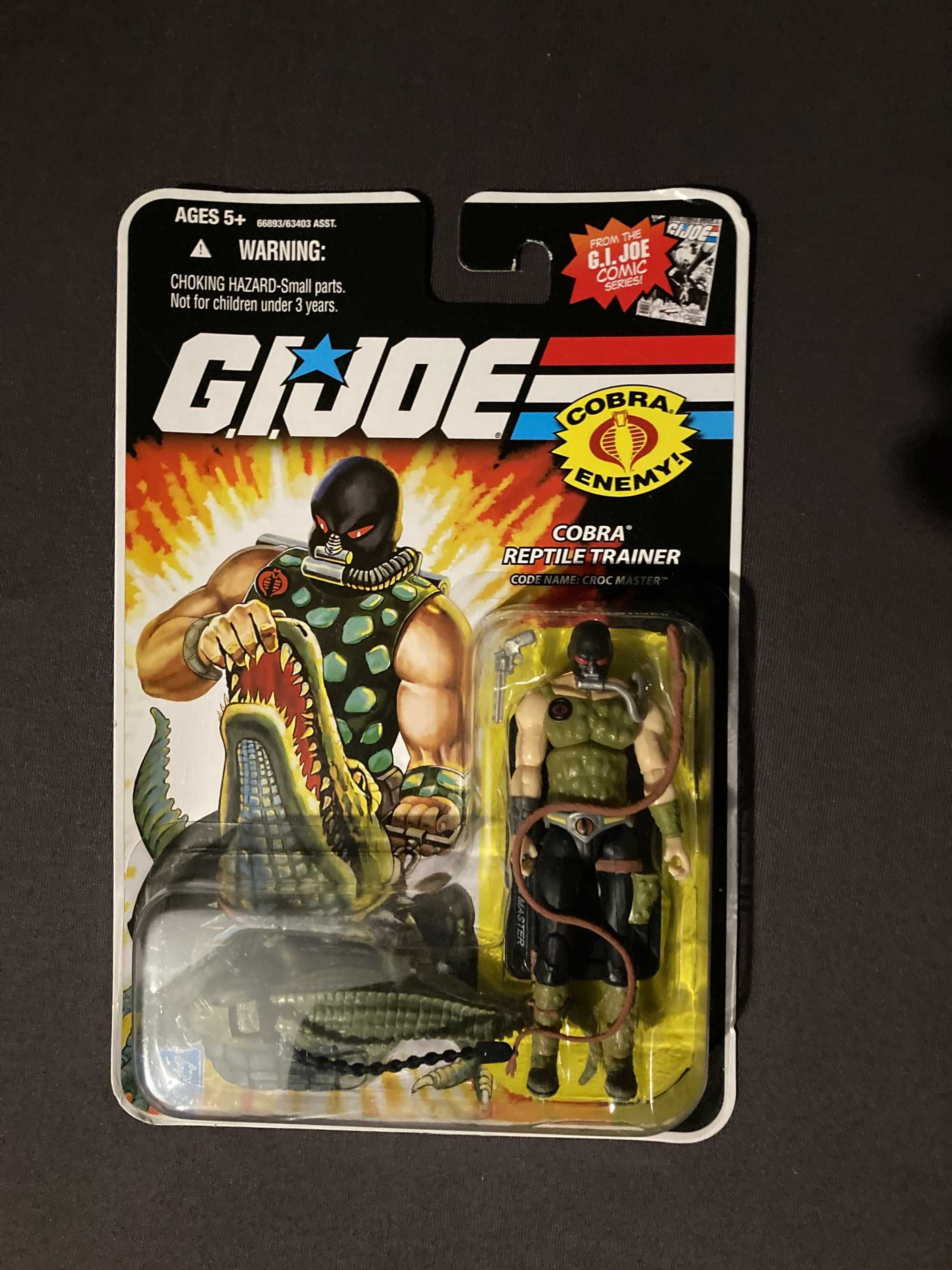 Figurka G.I. Joe 25th Anniversary Cobra Reptile Trainer