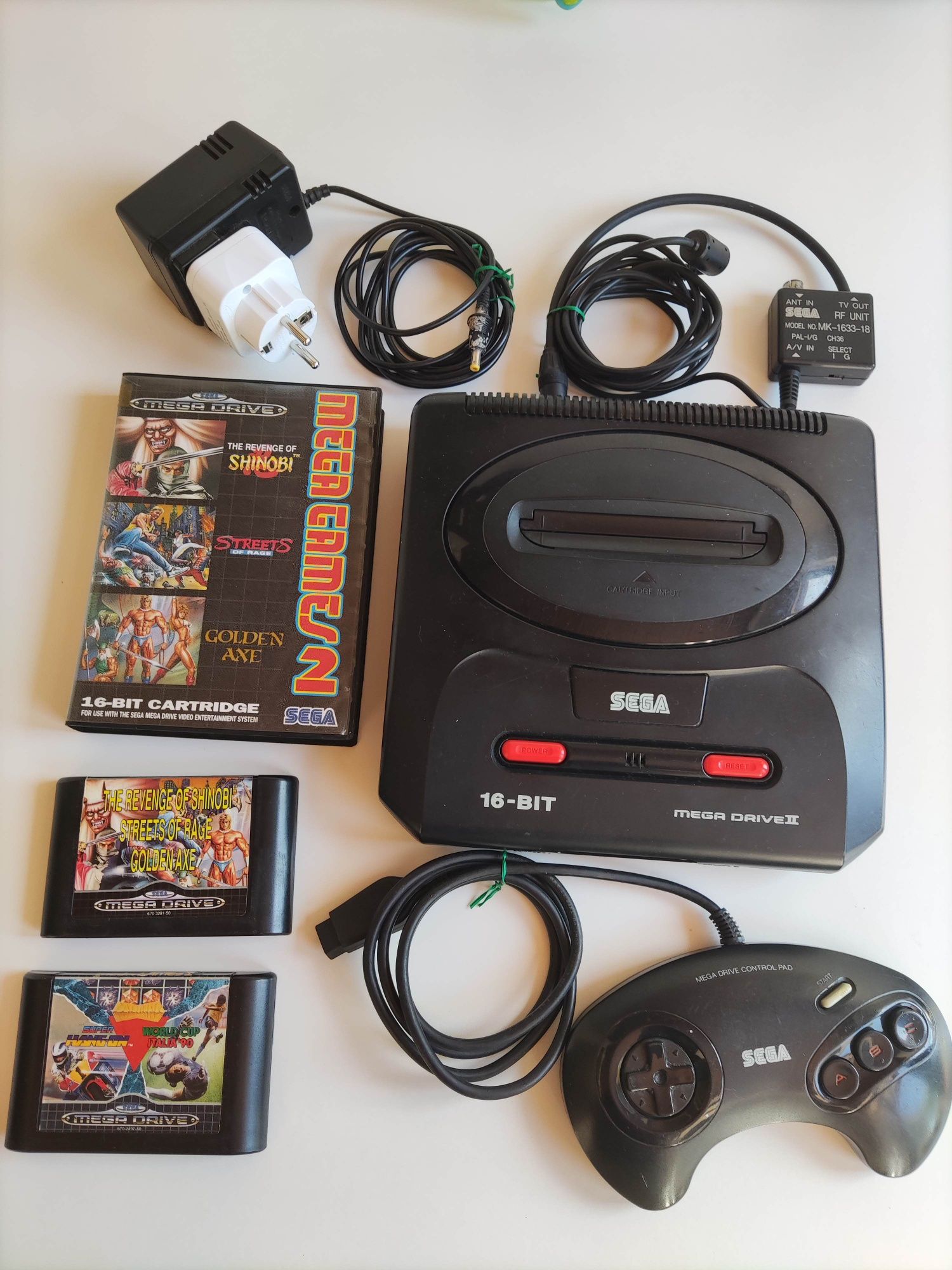 Sega mega drive 2 mega games 1 e 2