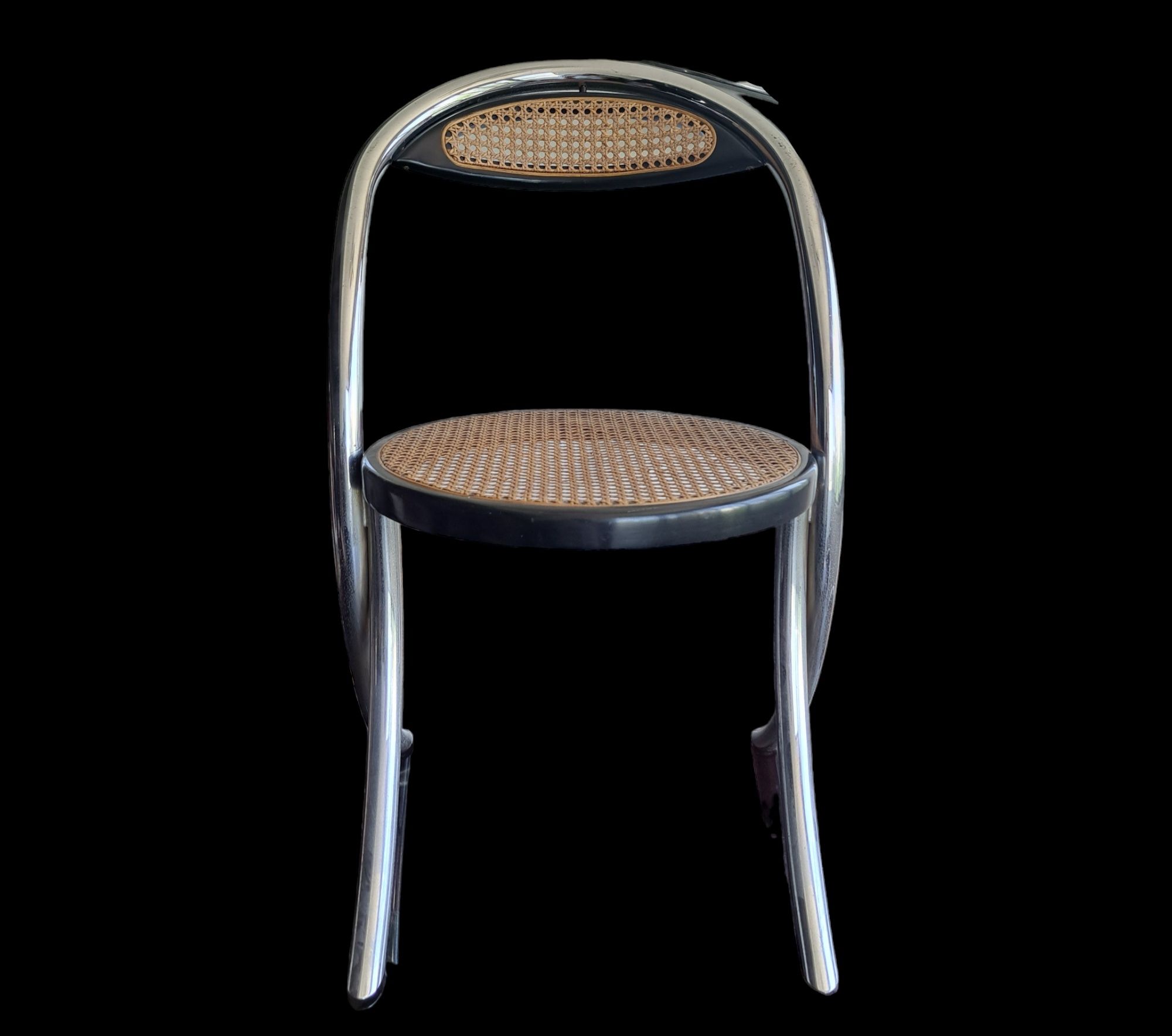 Conjunto mesa e 6 cadeiras no estilo Giotto Stolon, 1970