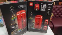 Конструктор LEGO IDEAS 21347 Червона лондонська телефонна будка