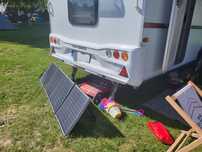 panel solarny przenośny 200W z przedłużaczem 3m