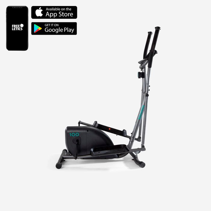 Bicicleta Elíptica de Cardio Training Primeiro Preço Essential 100