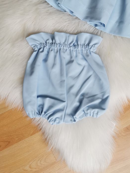 Sukienka na chrzest Chrztu Komplet Zestaw Ma lini 56/62 sesja święta