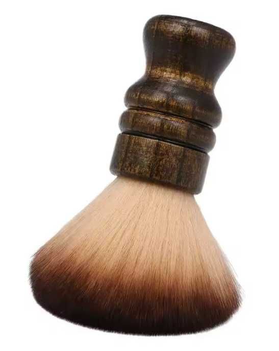 Karkówka fryzjerska drewniana do usuwania włosów z karku