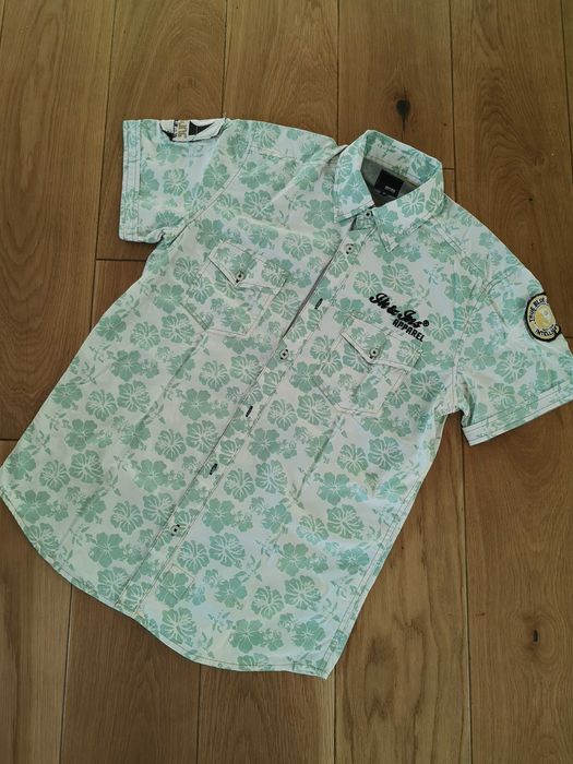 Jack & Jones koszula z krótkim rękawem kwiaty 38/M