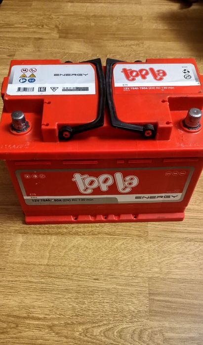 Topla Akumulator 75Ah 750A Mocny do Diesla  1.9tdi JTD 2.0 HDi